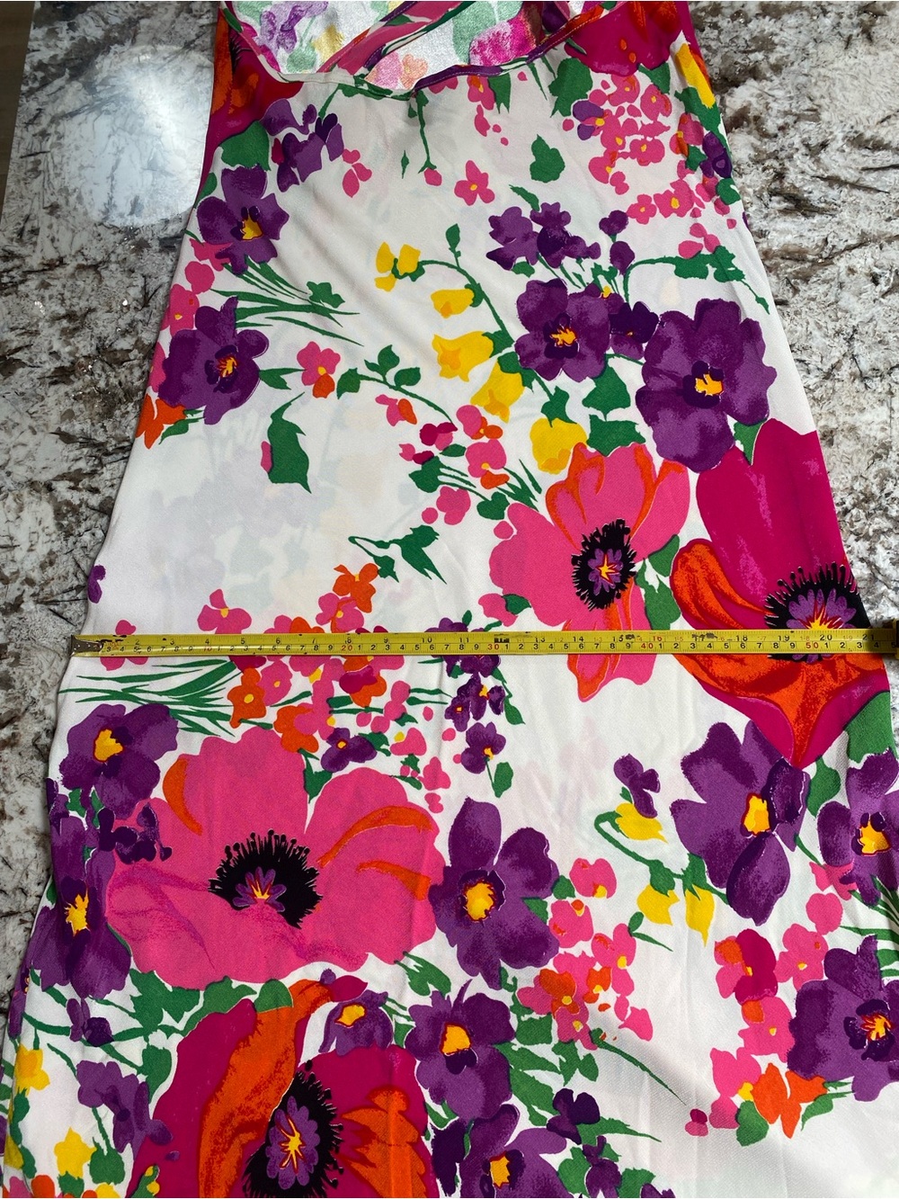 Vintage 90s Betsey Johnson Floral Maxi Dress Black Label - Picture 10 of 15